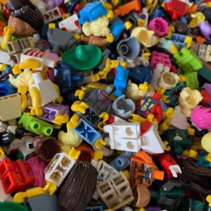 2 Mystery Minifigs – all mixed parts – DOLLAR DEAL