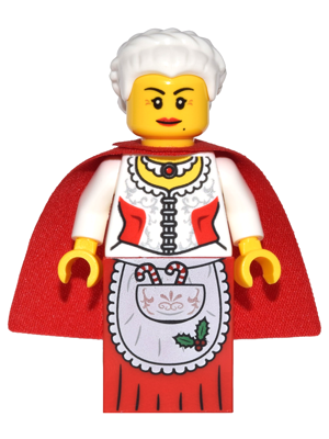 LEGO Mrs Claus Minifig - The Minifig Club