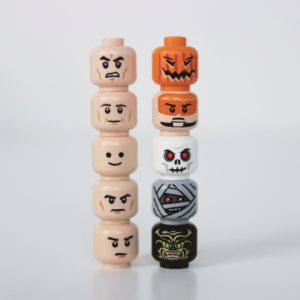 x10 LEGO Heads Variety Pack