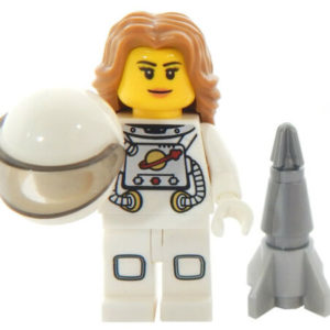 LEGO Astronaut Minifig – with rocket