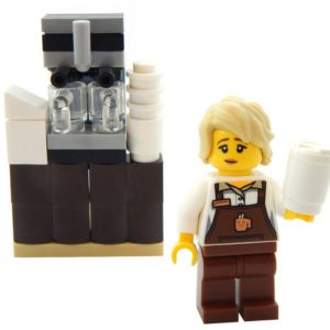 LEGO Barista Minifig Bundle