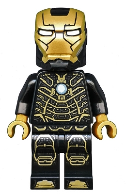 LEGO Iron Man’s Mark 41 Armor (clear head)