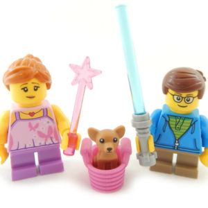 LEGO Siblings Bundle – Boy, Girl and their puppy!