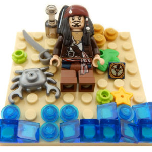 LEGO Jack Sparrow Shipwreck Minifig Bundle