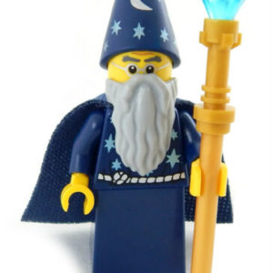 LEGO Wizard Minifig – with staff