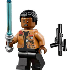 LEGO Star Wars Finn Minifig – with Light Saber and Blaster