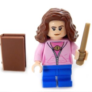 LEGO Hermione Minifig – *RARE* – in Pink Sweater
