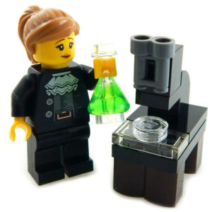 LEGO Marie Curie Minifig Bundle