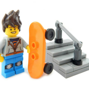 LEGO Skater Dude Minifig Bundle