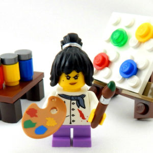 LEGO Girl Painter Minifig Bundle (6.29 OTO)