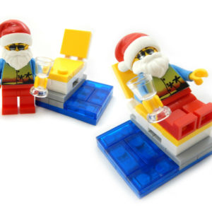 LEGO Santa by the Pool – Minifig Bundle