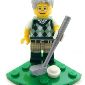 LEGO Golfing Grandpa Minifig