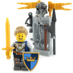 LEGO Knight Minifig Bundle – with weapons and more