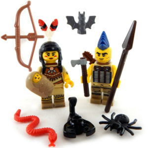 LEGO Native American Family Minifig Bundle