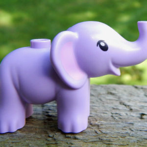 LEGO Lavender Baby Elephant