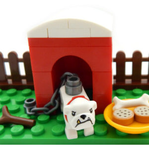 LEGO Bulldog with Doghouse Bundle