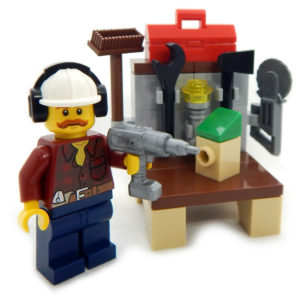 ‘Building a Birdhouse’ LEGO Minifig Bundle