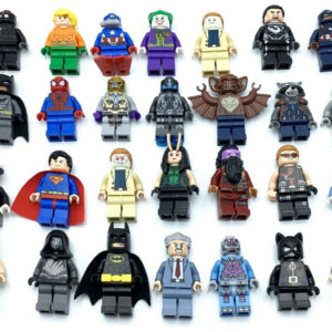 x4 LEGO Superhero Minifigs