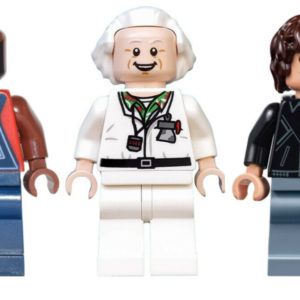 LEGO ’80’s Hollywood’ – Mr. T, Michael Knight (Knight Rider), and Doc Brown