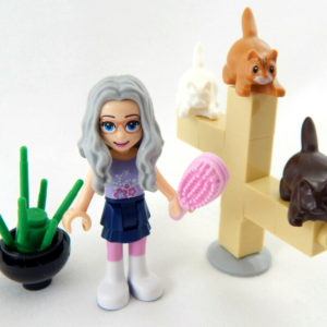 LEGO Friends Cat Lady Mini-doll Bundle