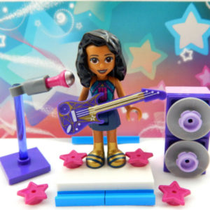 LEGO Pop Star Mini-Doll Bundle – Stage, Electric Guitar, Speakers and More!