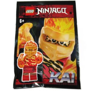 x3 Ninjago Foil Packs – Kai FS Foil Pack with Two Mystery Packs