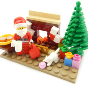LEGO Christmas Bundle – Santa, Christmas Tree, Fireplace and More!