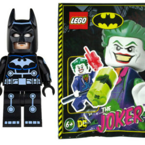 LEGO Electric Batman and Joker Minifigs