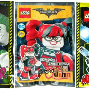 LEGO Villain Polybags – The Joker, Harley Quinn, and Mr. Freeze