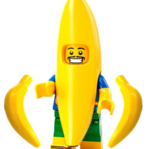 LEGO Banana Suit Guy Minifig – with Two Bananas