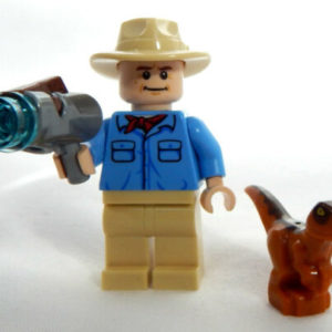 LEGO Jurassic World Dr. Alan Grant Minifig and Baby Dinosaur