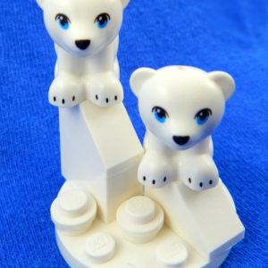 x2 More Polar Bear Cubs in the Snow