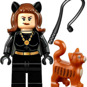 LEGO Classic TV Catwoman Minifig With Cat and Whip