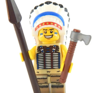 LEGO Native American Tribal Chief Minifig
