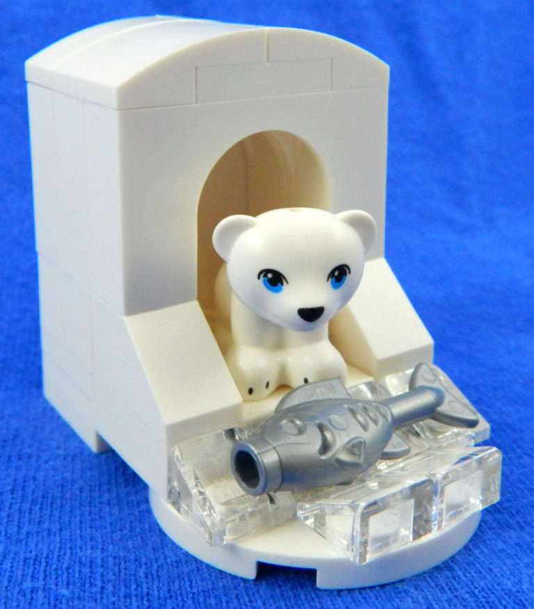 minecraft lego polar bear