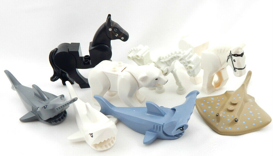LEGO Animal Bundle - 10 Small Animals and 2 Big Animals