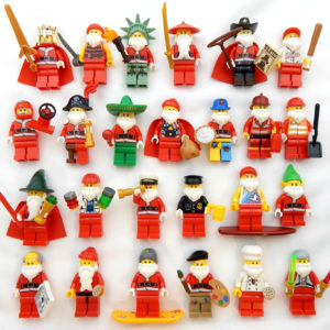 LEGO Mystery Santa Minifig