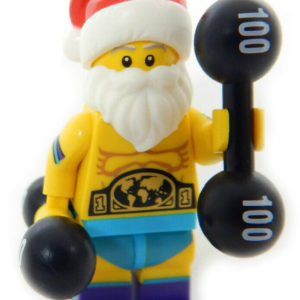 LEGO Workout Santa Minifig