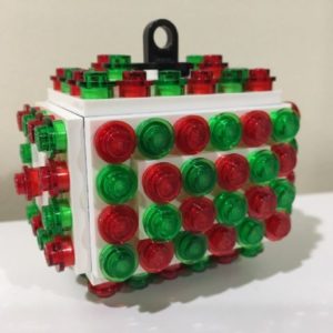 Custom LEGO Christmas Tree Ornament Mini-Build