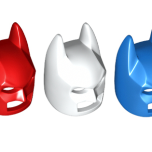 Red, White, and Blue Batman Helmets