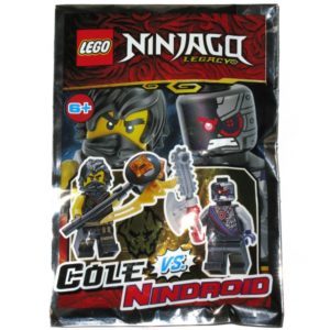 LEGO Ninjago ‘Cole Vs Nindroid’ Minifig Polybag – New Sealed