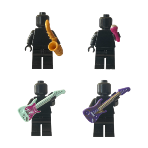 LEGO Musical Instruments Pack – Guitars, Saxophone and Mic