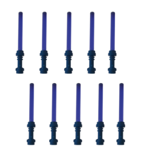10 Purple LEGO Star Wars Lightsabers