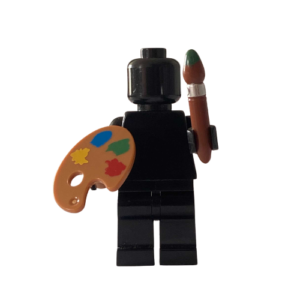 LEGO Painter Bundle: Paintbrush and Paint Pieces