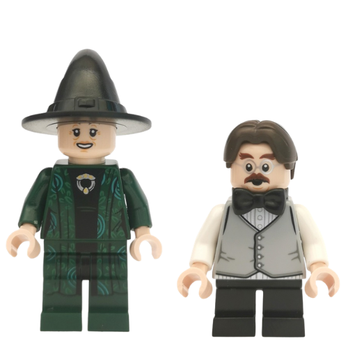 Mægtig Aubergine vedholdende LEGO Professor Flitwick and Professor McGonagall Minifigs - The Minifig Club