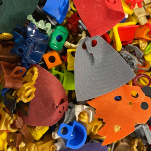LEGO Neckgear Pieces – Pack of 10