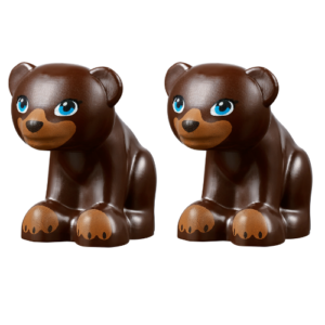 2 LEGO Baby Bear Cubs