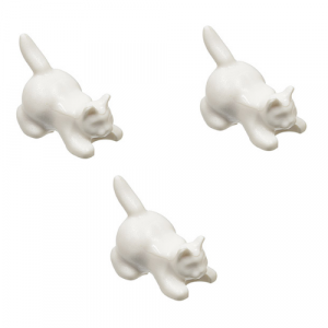 3 White LEGO Cats (Dollar Friday Special!)