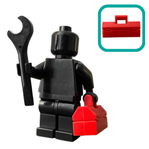 LEGO Toolbox and Wrench Pieces