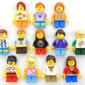 4 Mystery LEGO Kid Minifigs